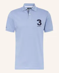 Hackett Piqué-Poloshirt Blau