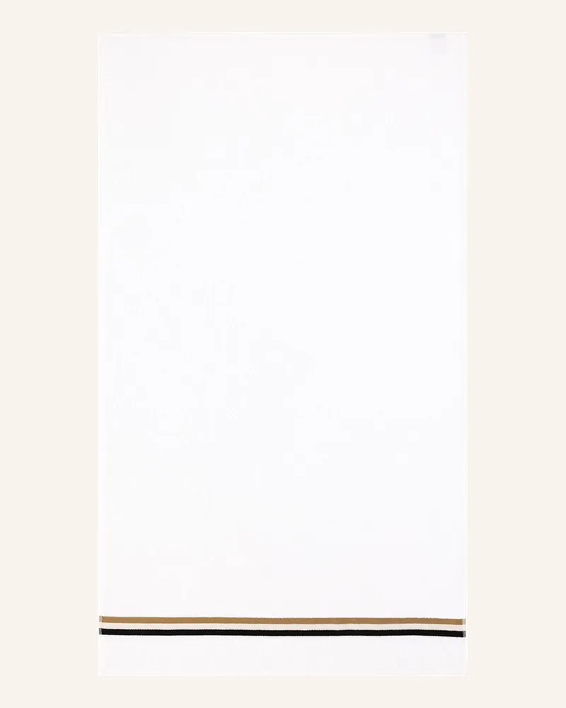 HUGO BOSS Duschtuch Blinea weiss Weiss