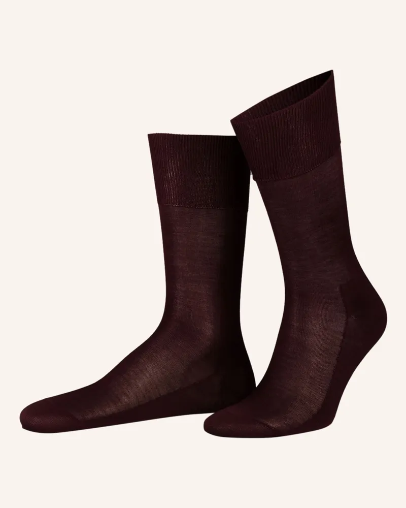 Falke Socken Luxury No.4 Pure Silk Aus Seide rot 8596
