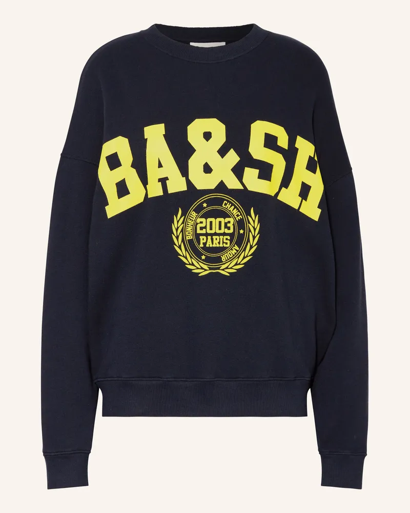 ba&sh Oversized-Sweatshirt Benjamin blau Dunkelblau