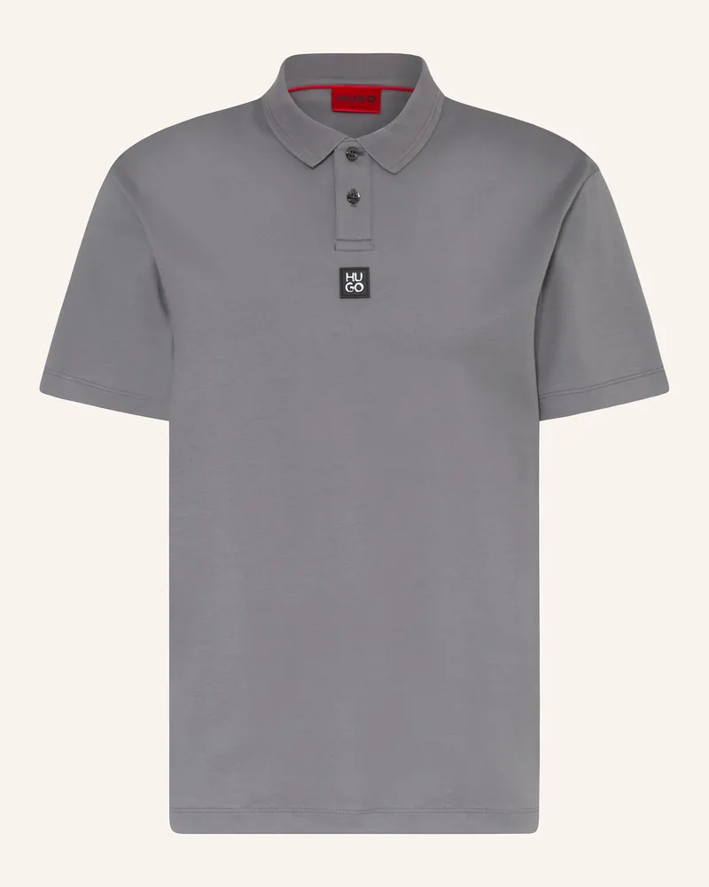 HUGO BOSS Jersey-Poloshirt DEABONO Grau