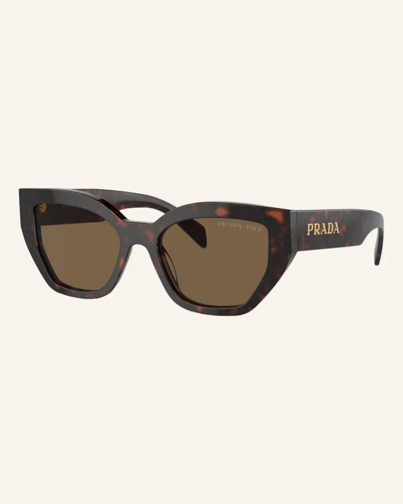 Prada Sonnenbrille Pr a09s braun 16n5y1