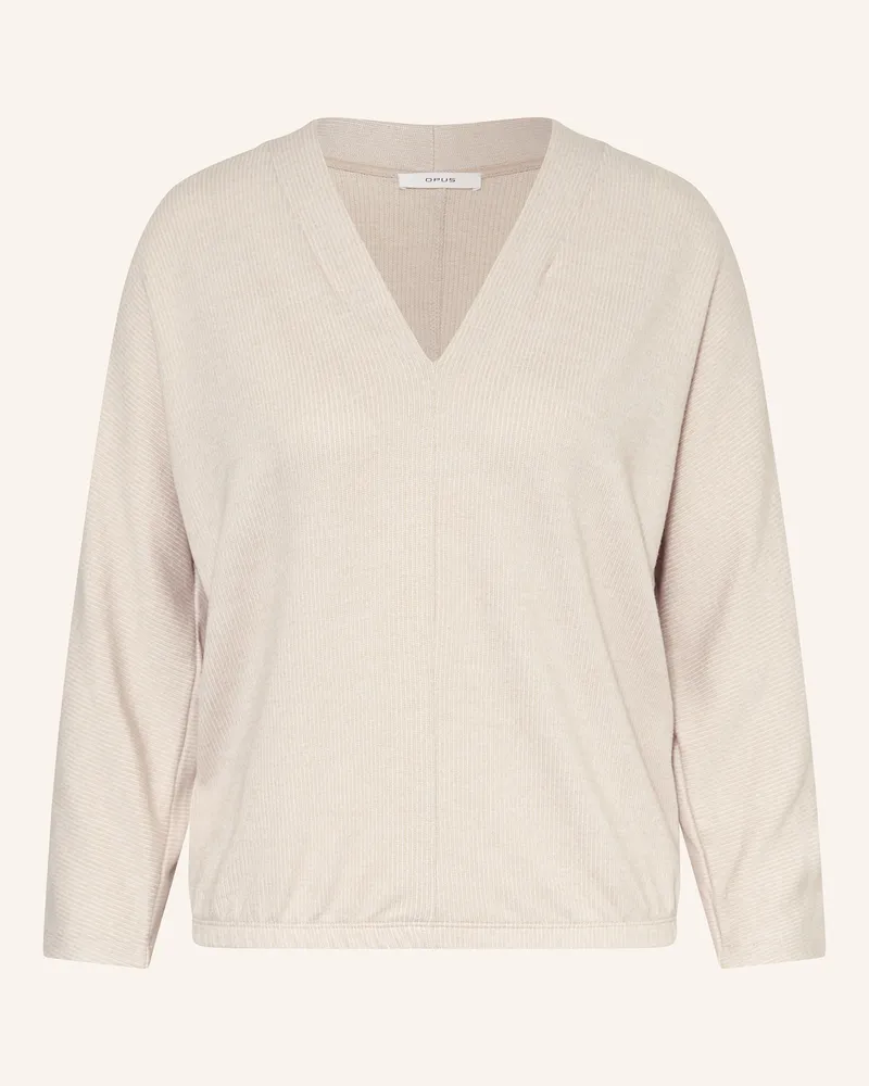OPUS Longsleeve Sluto beige Beige