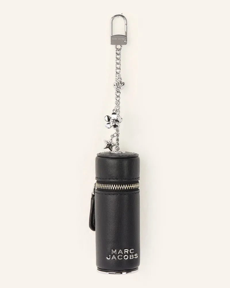 Marc Jacobs Taschenanhänger The Lipstick Case Charm schwarz Schwarz