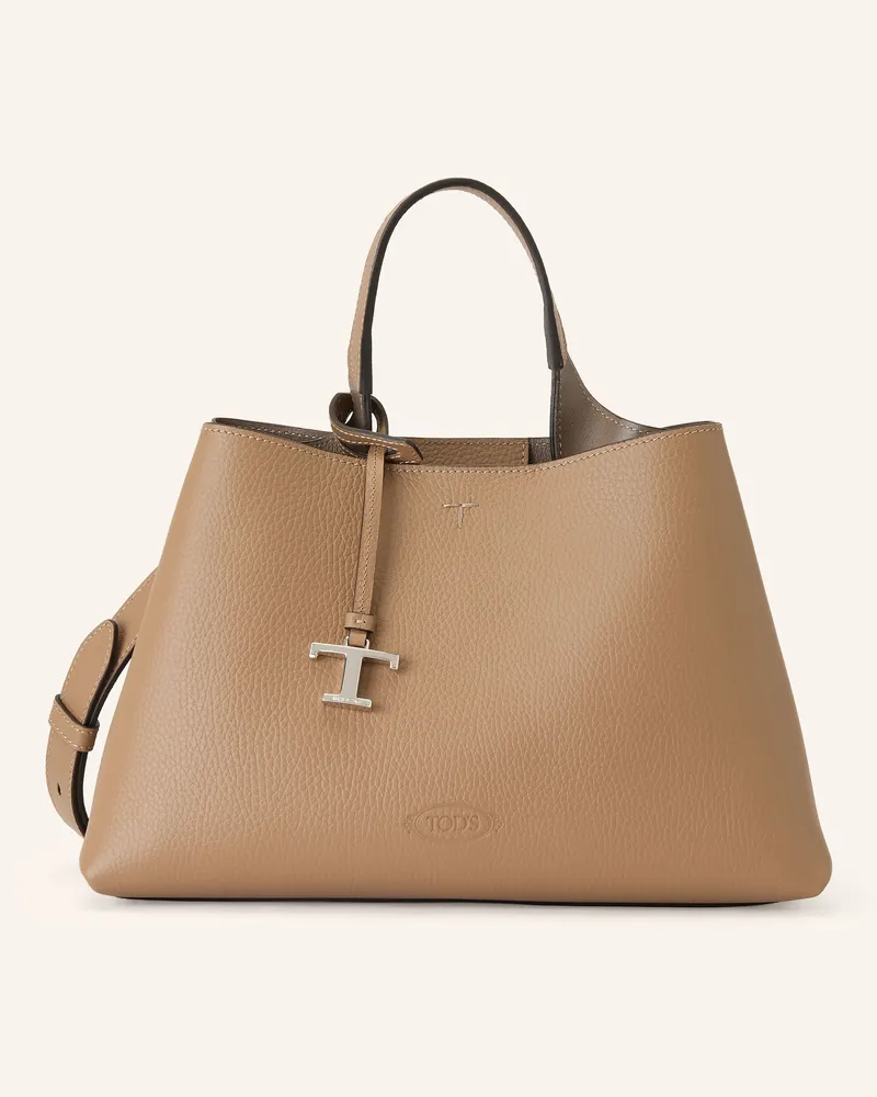 TOD'S Handtasche braun Beige