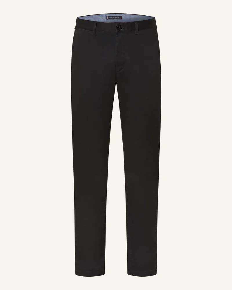 Tommy Hilfiger Chino Denton Straight Fit schwarz Schwarz