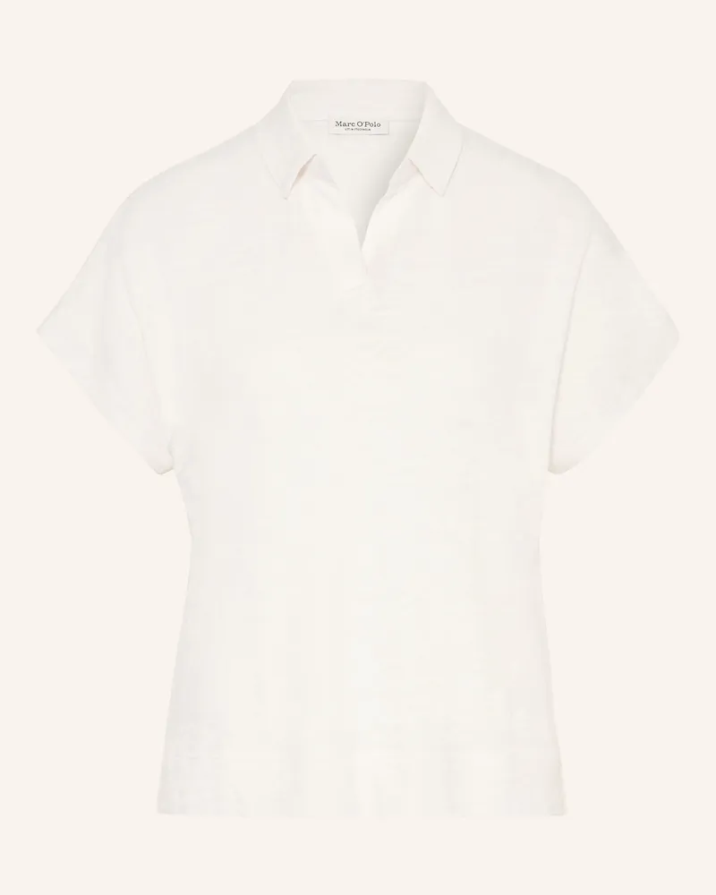 Marc O'Polo Jersey-Poloshirt weiss Weiss