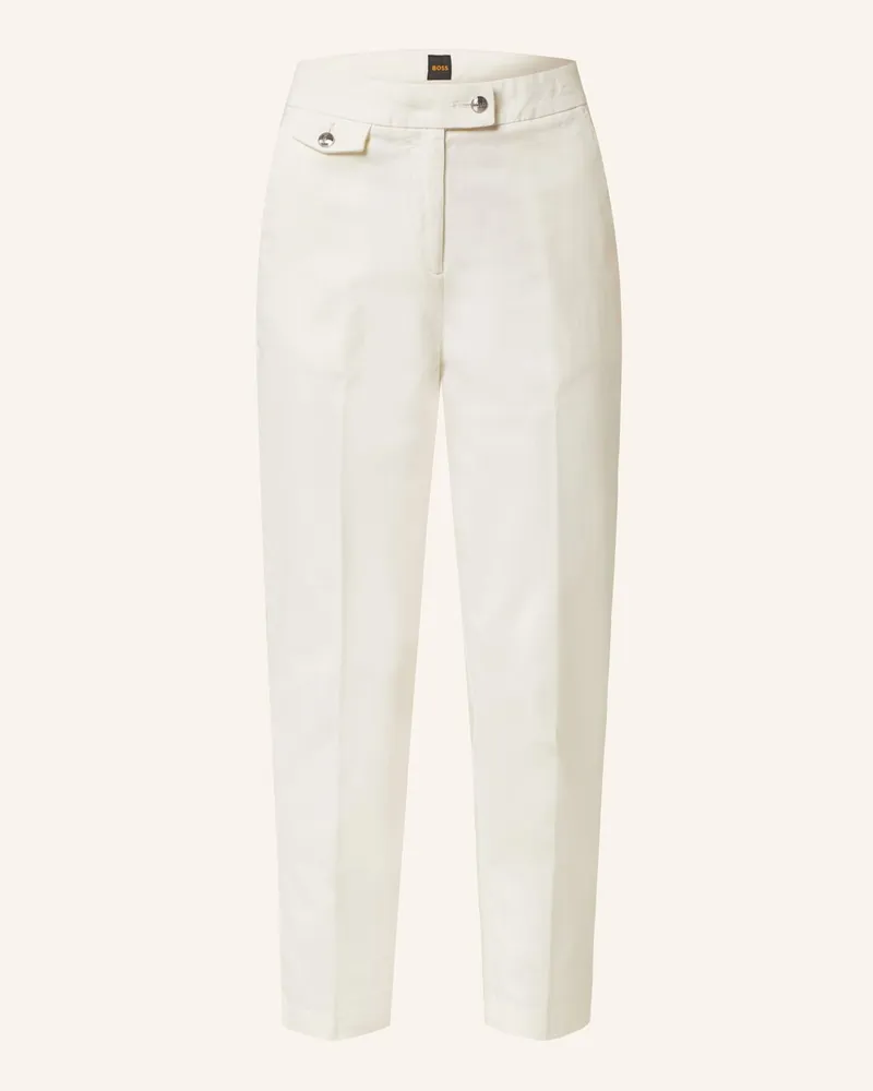 HUGO BOSS Chino TASCHINA Weiss