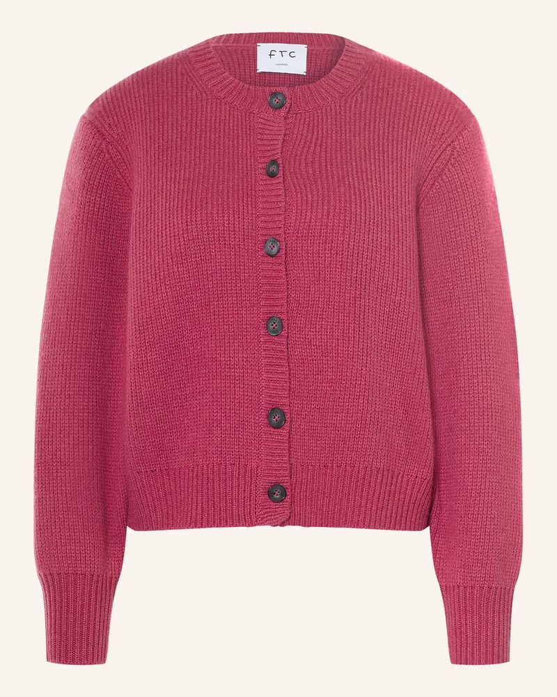 FTC Cashmere Strickjacke Aus Cashmere pink Pink