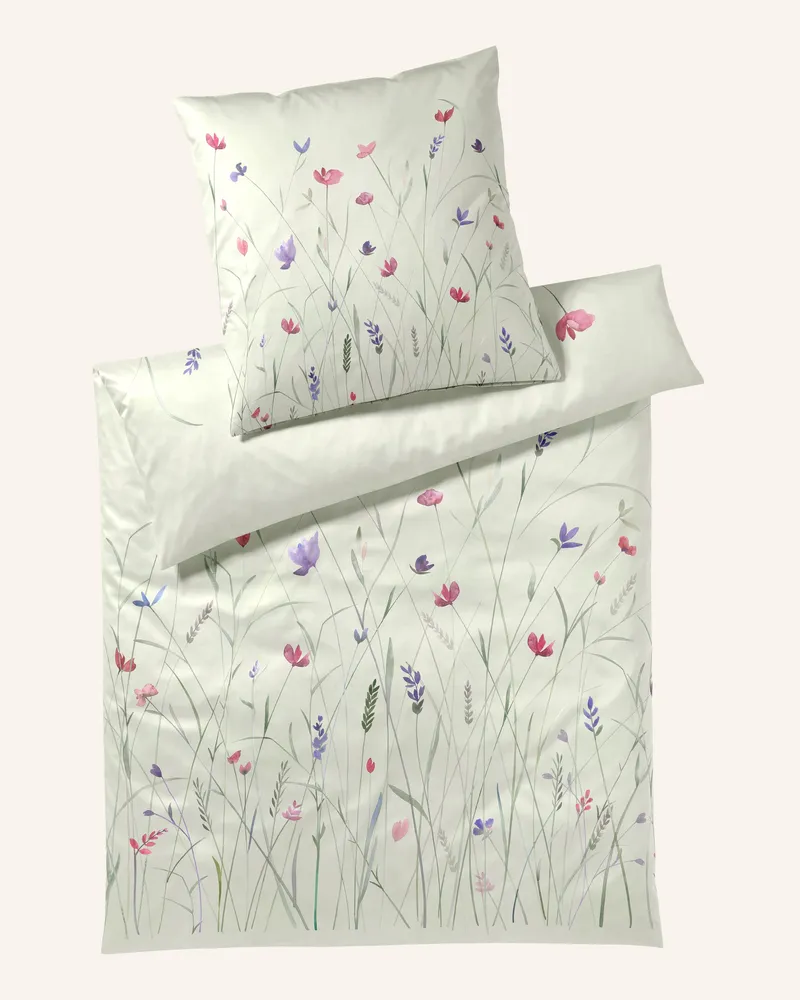 elegante Bettwäsche HIGHLIFE Hellgrün
