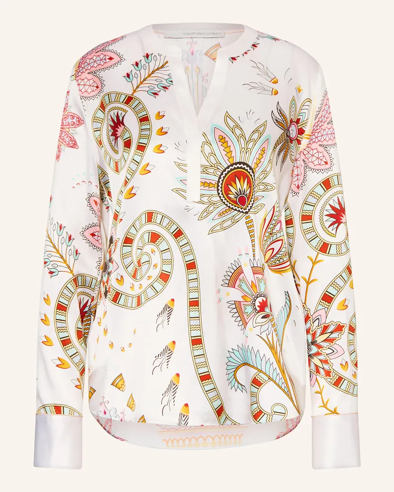 Herzen's Angelegenheit Blusenshirt aus Seide Rosé