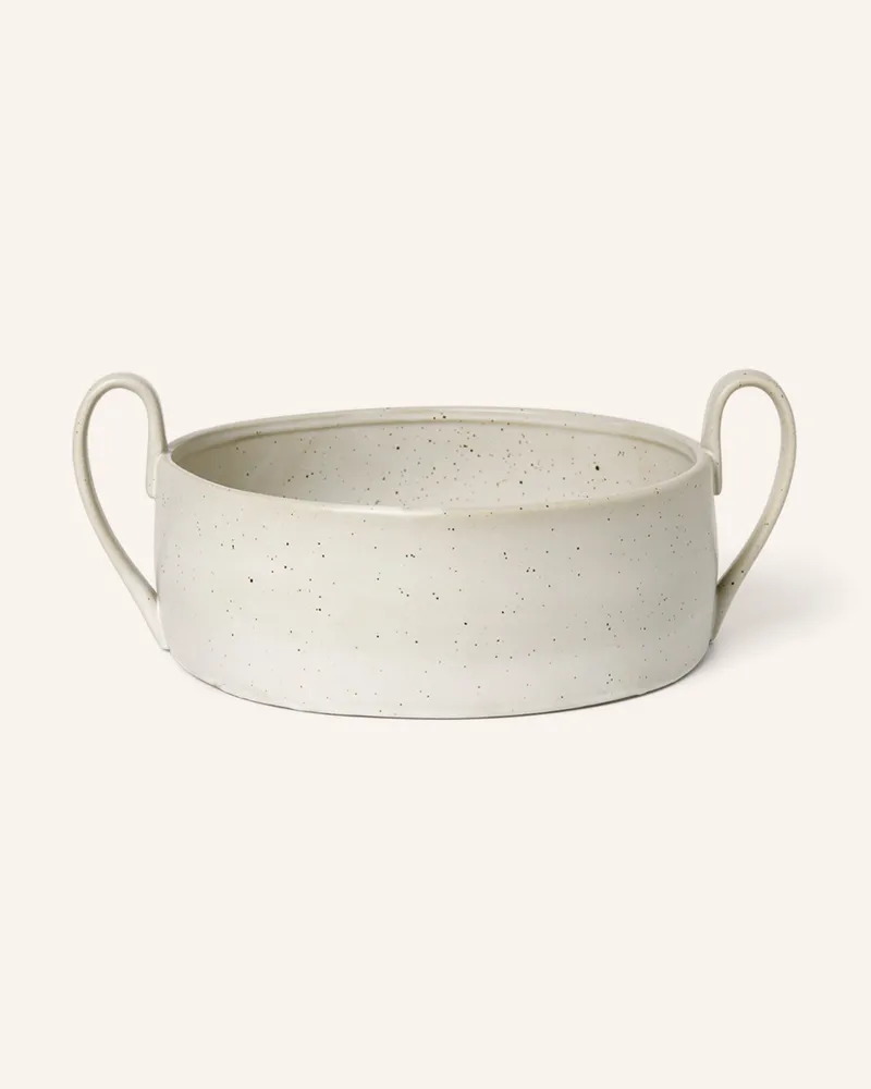 ferm LIVING Schale FLOW Creme
