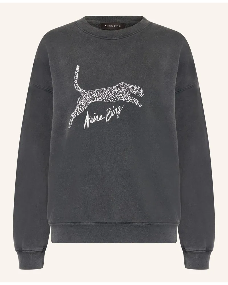 Anine Bing Sweatshirt SPENCER Grau