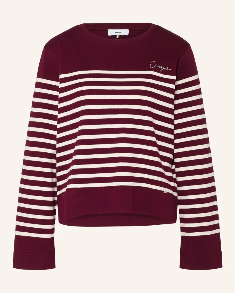 cinque Longsleeve Citalo rot Dunkelrot