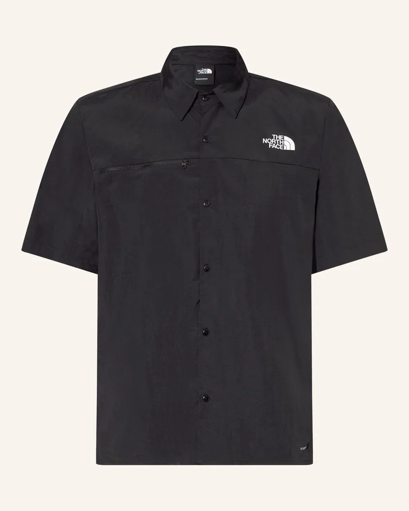 The North Face Outdoor-Hemd Packable Short Sleeve schwarz Schwarz