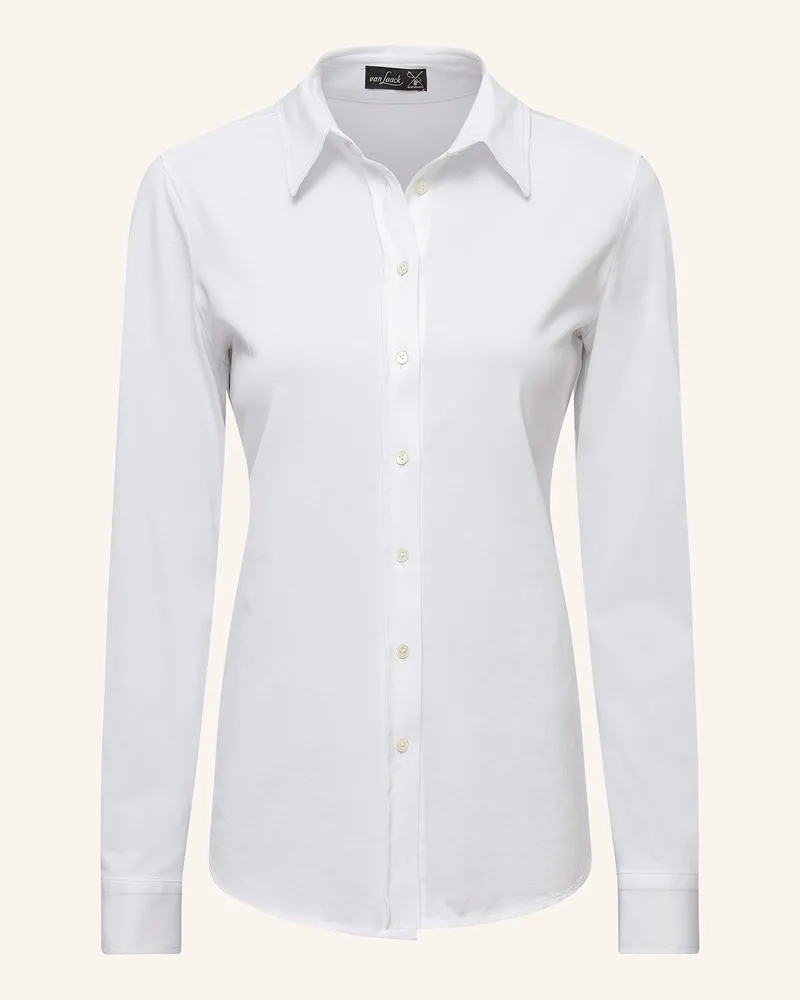 van Laack Bluse Modern Fit Weiss