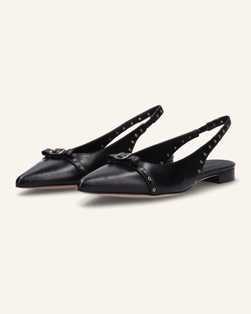 Thea Mika Sling-Ballerinas Schwarz