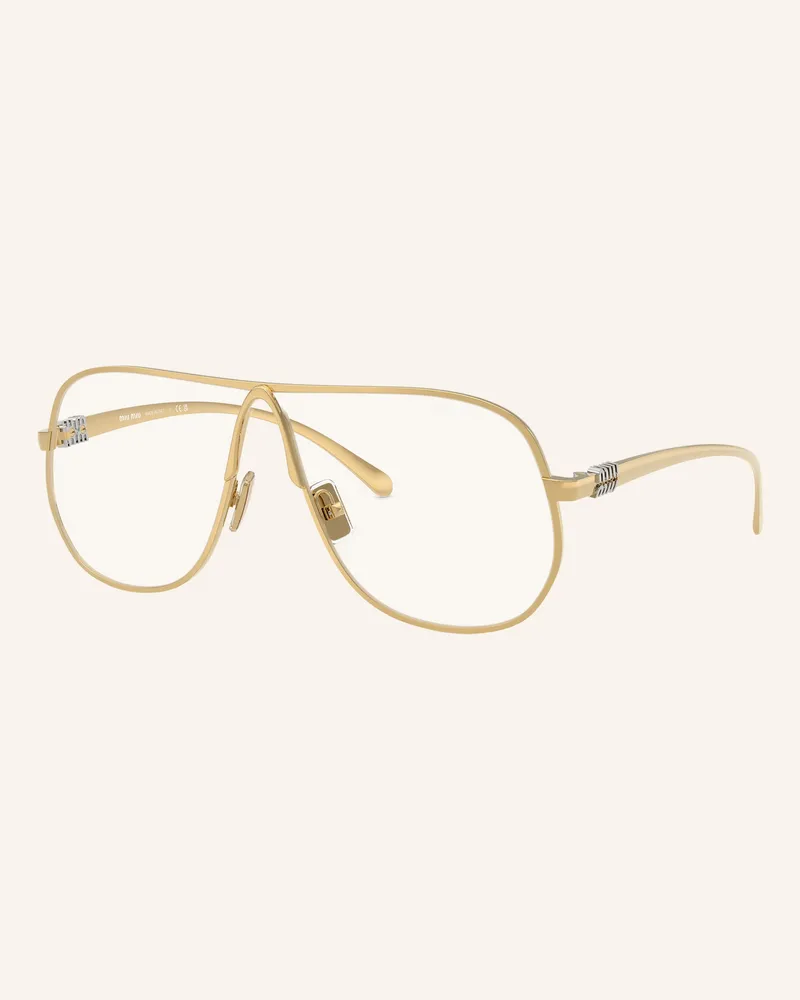 Miu Miu Sonnenbrille MU A56S Gold