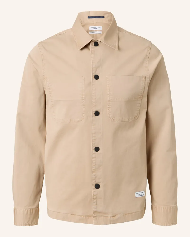 Marc O'Polo Overshirt Beige
