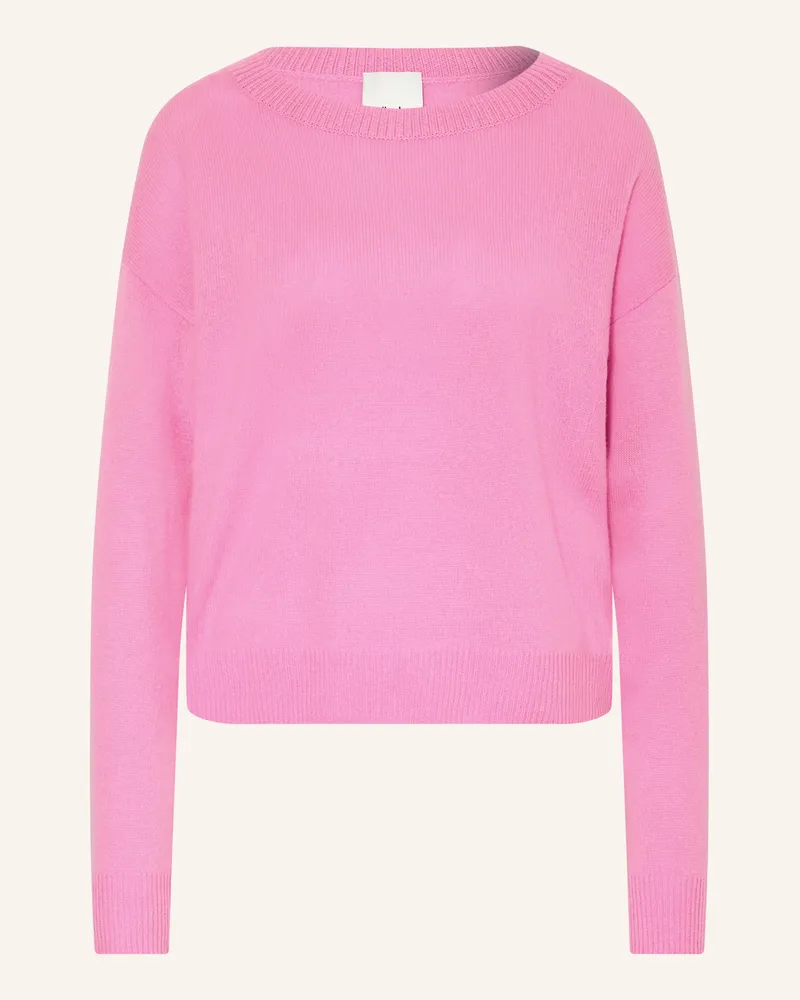 ALLUDE Cashmere-Pullover Rosa