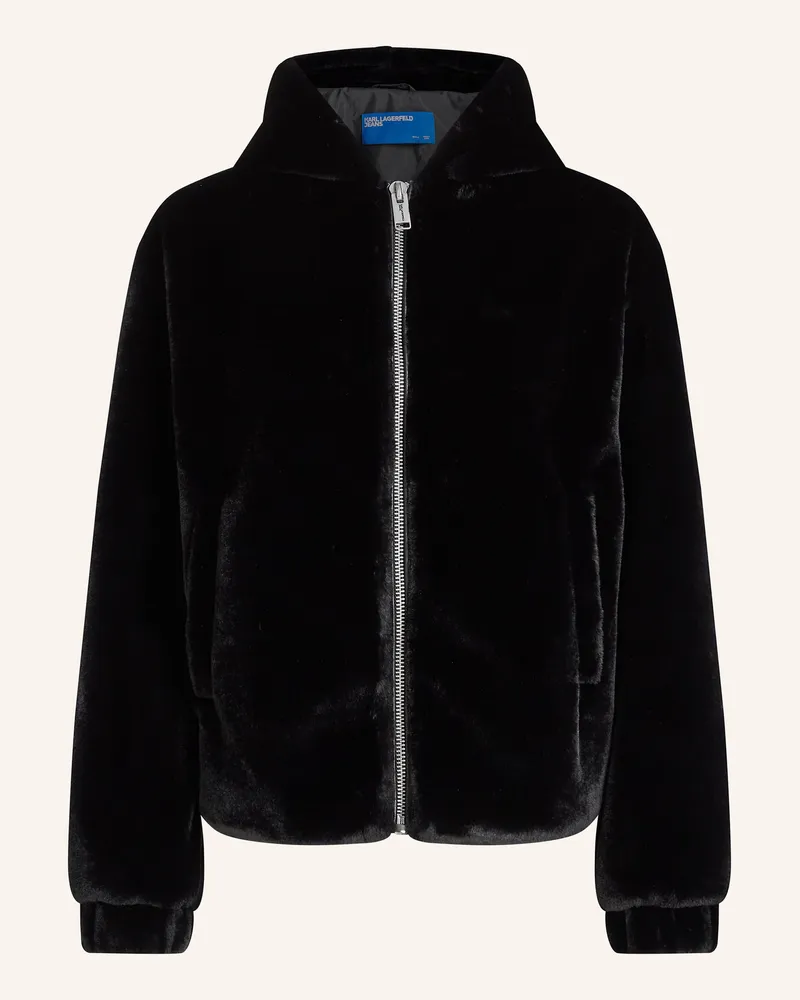 Karl Lagerfeld Jacke Schwarz