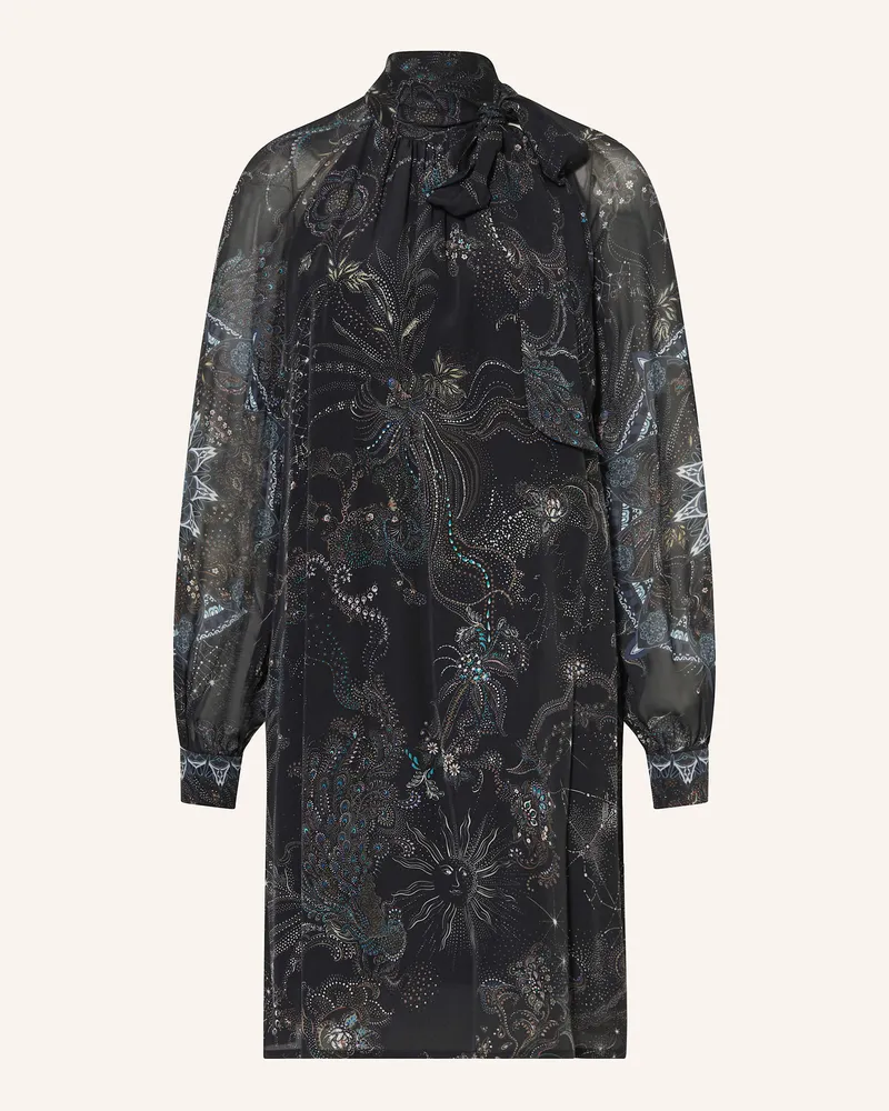 Riani Kleid Mandala Mit Schluppe schwarz Schwarz