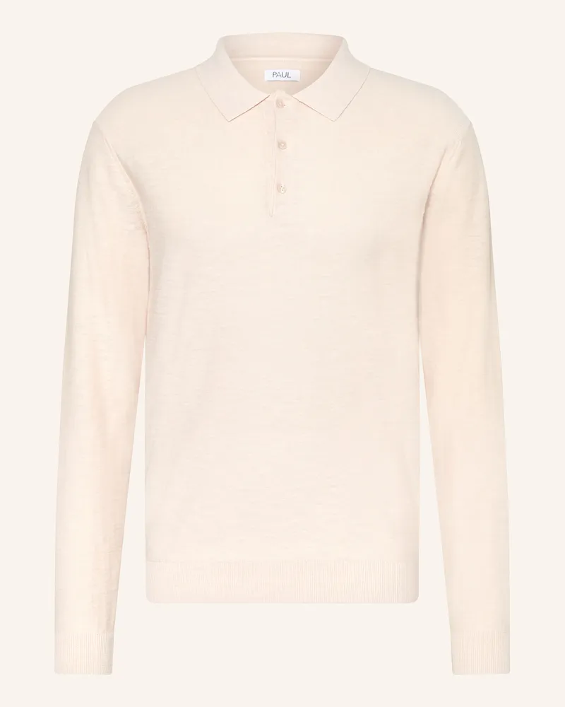 paul Strick-Poloshirt Creme