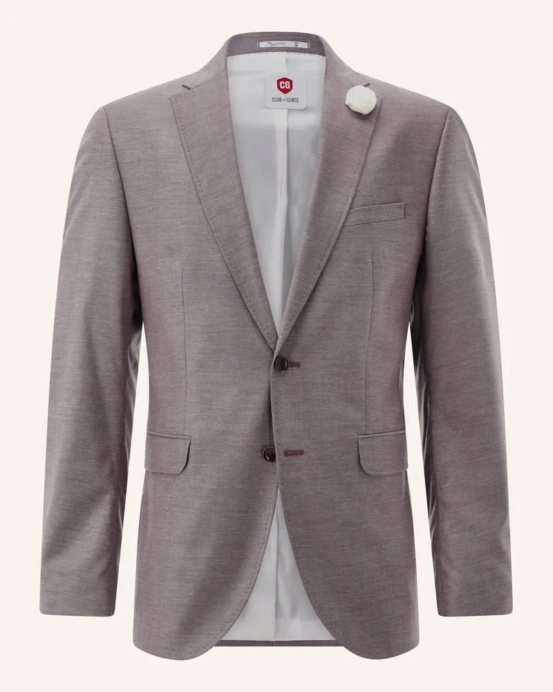 CG Sakko CG Paul SV Slim Fit Dunkelrot