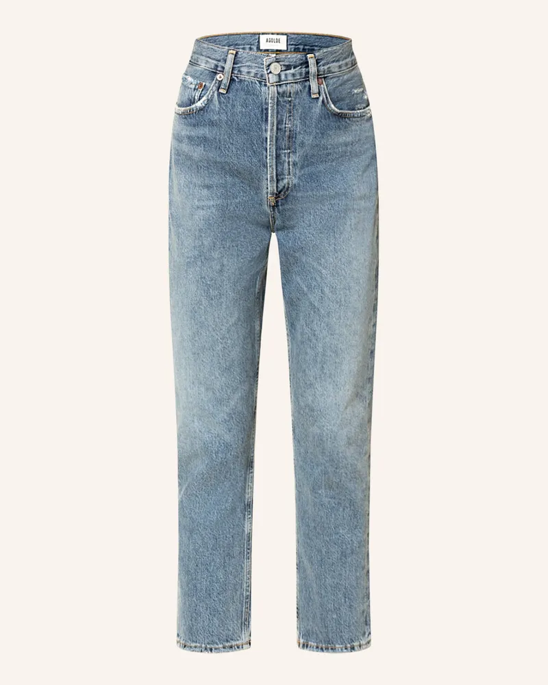 AGOLDE Straight Jeans Riley blau Frequency