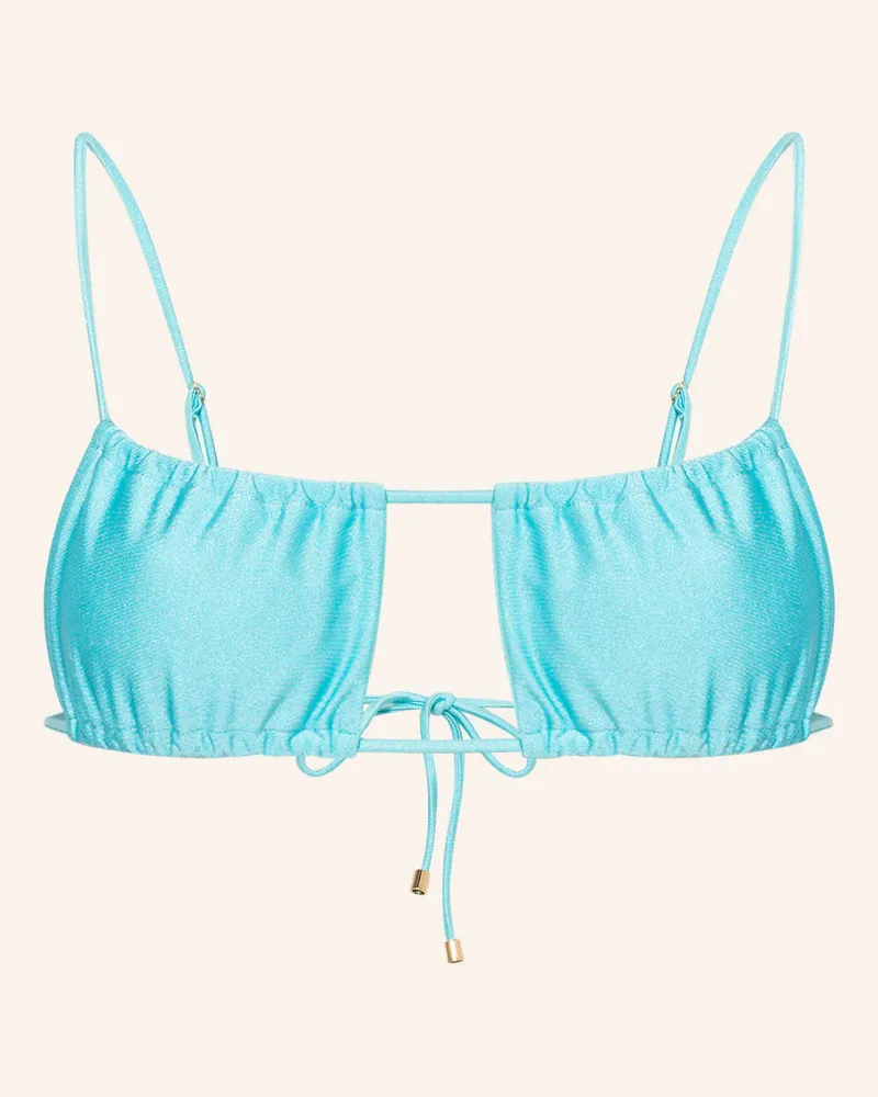 JANTHEE Berlin Bandeau-Bikini-Top VICCA Blau