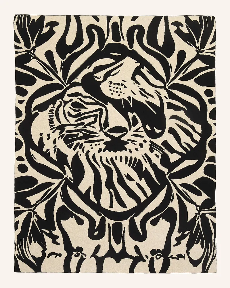 Sportalm Wohndecke TIGER Schwarz