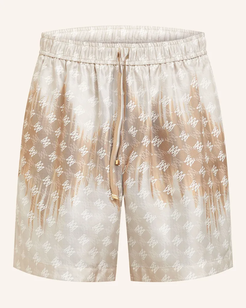Amiri Seidenshorts MA QUAD Camel