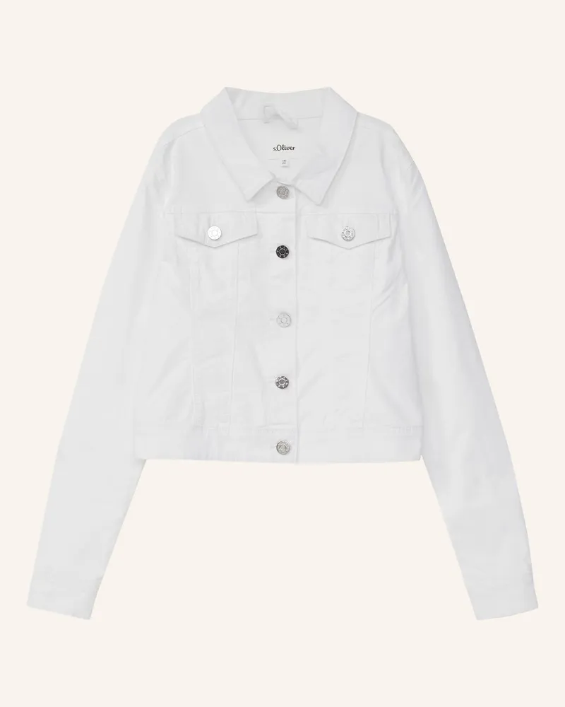 S.Oliver Indoor-Jacke weiss Weiss