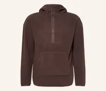 Hoodie Quimper Aus Teddyfell braun