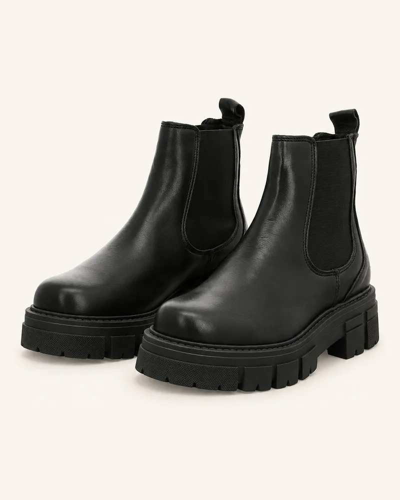Apple of Eden Stiefelette California 1 schwarz Schwarz