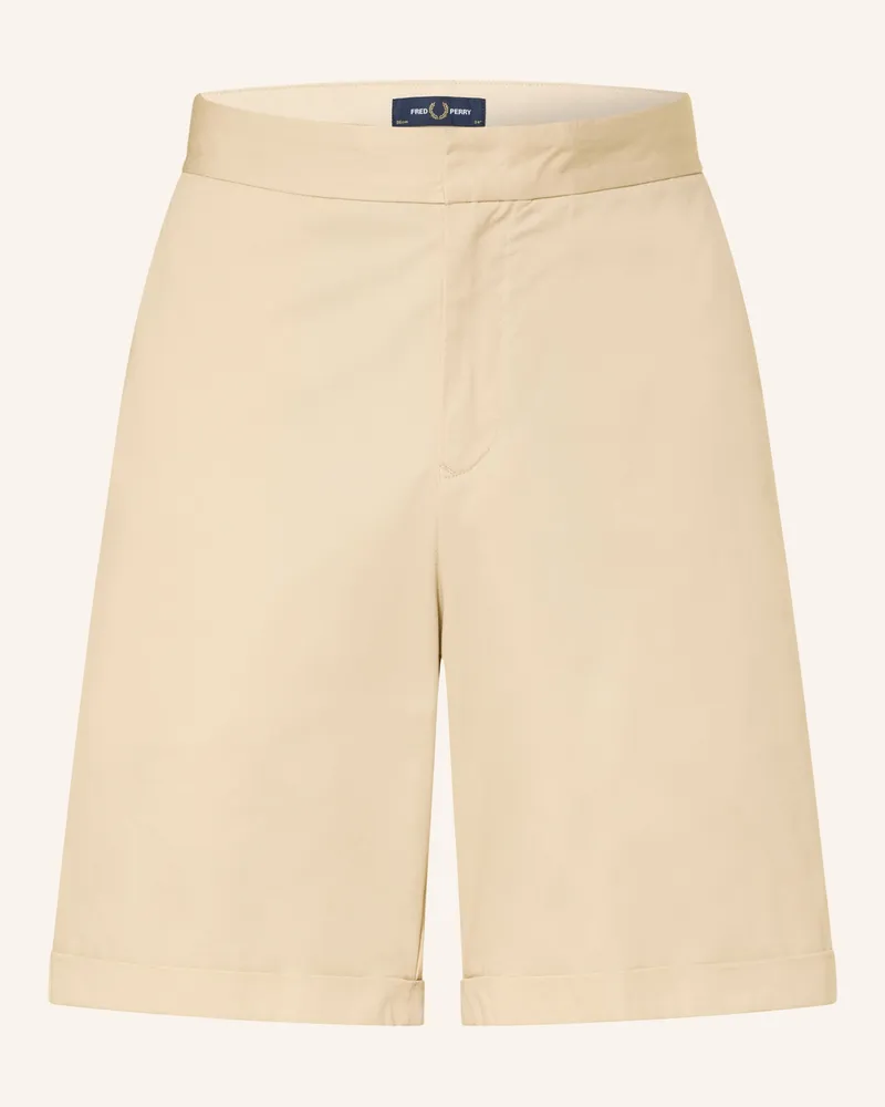 Fred Perry Shorts beige Creme