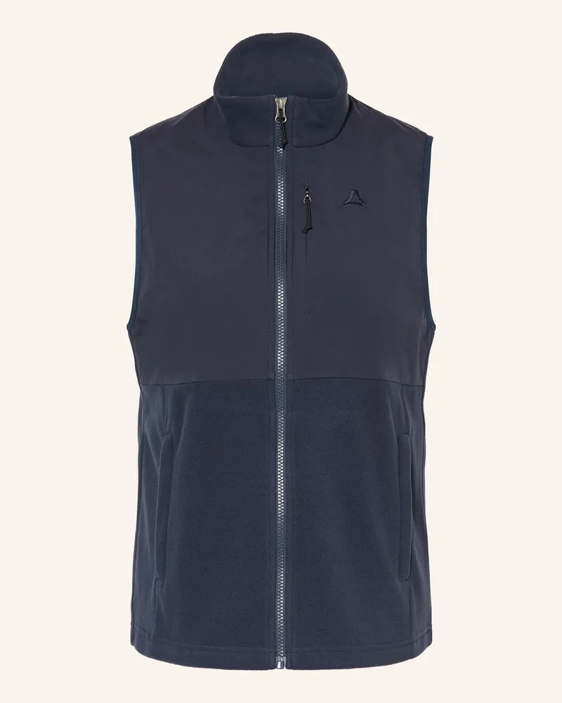 Schöffel Fleeceweste Ash blau Dunkelblau