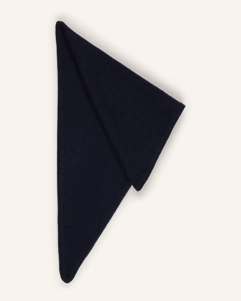 Darling Harbour Dreieckstuch Mit Cashmere blau Navy