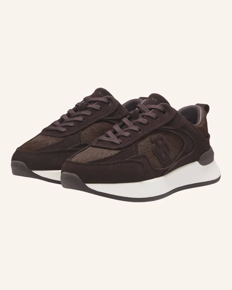 HUGO BOSS Turnschuh B ICON_RUNN_SDPO Dunkellila