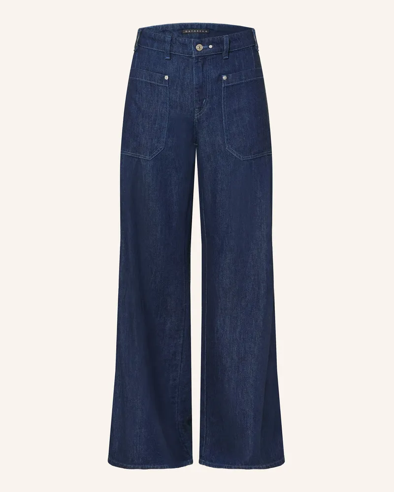 MAC Jeans Wide Leg Jeans Portland blau J683