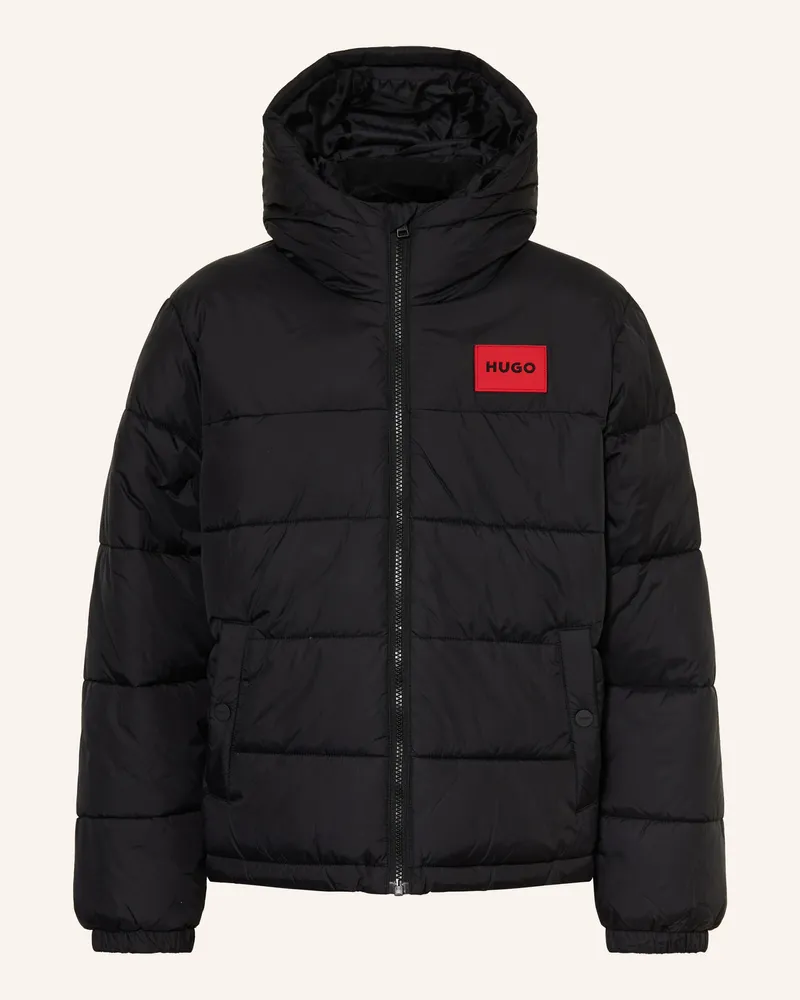 HUGO BOSS Steppjacke Schwarz