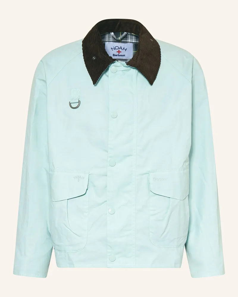 Barbour Fieldjacket Türkis