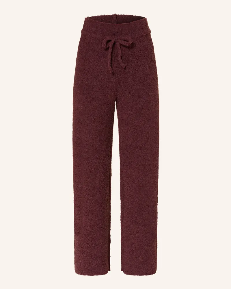 Nike Strickhose SPORTSWEAR PHOENIX COZY BOUCLÉ Dunkelrot