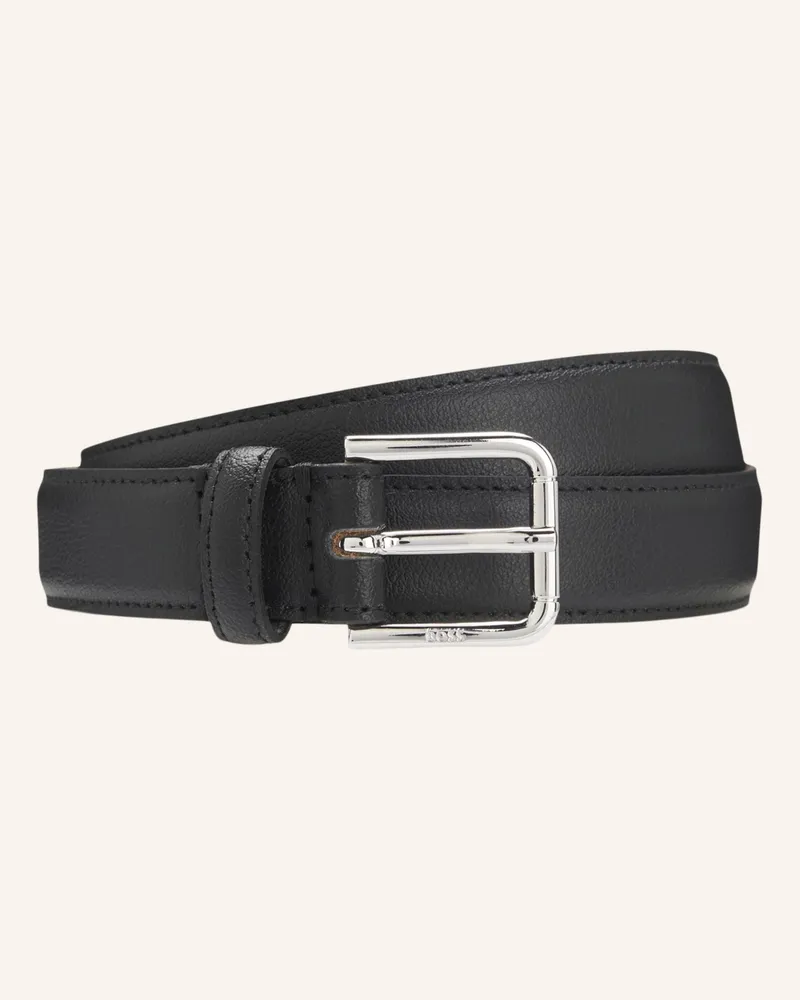 HUGO BOSS Business Gürtel Navya-W-St_Sz25 schwarz Schwarz