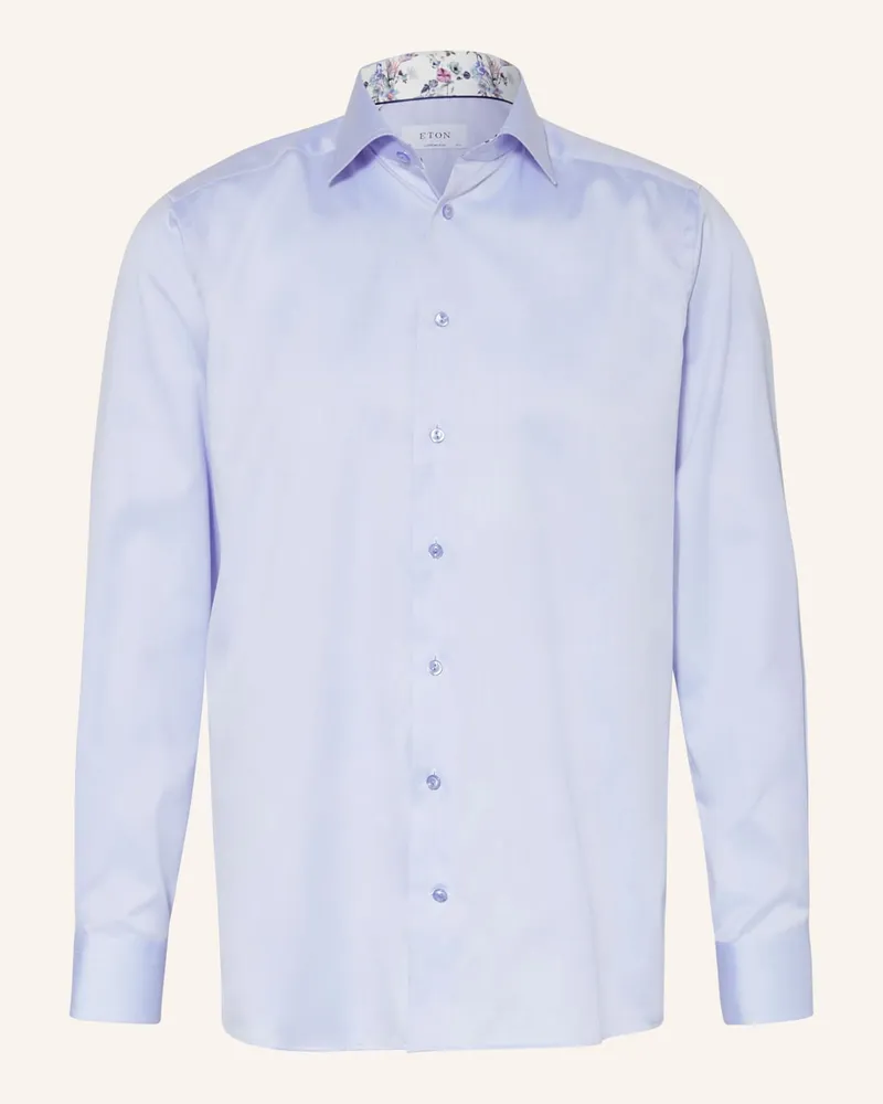 Eton Hemd Regular Fit Blau