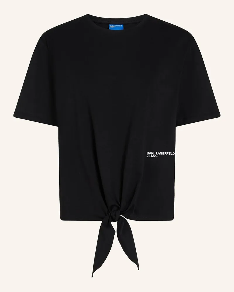 Karl Lagerfeld T-Shirt schwarz Schwarz