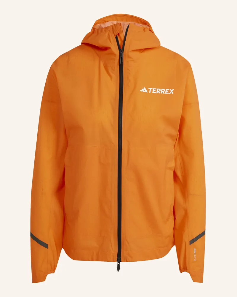 adidas Terrex Xperior 2.5 Layer Light Climaproof Jacke orange Orange