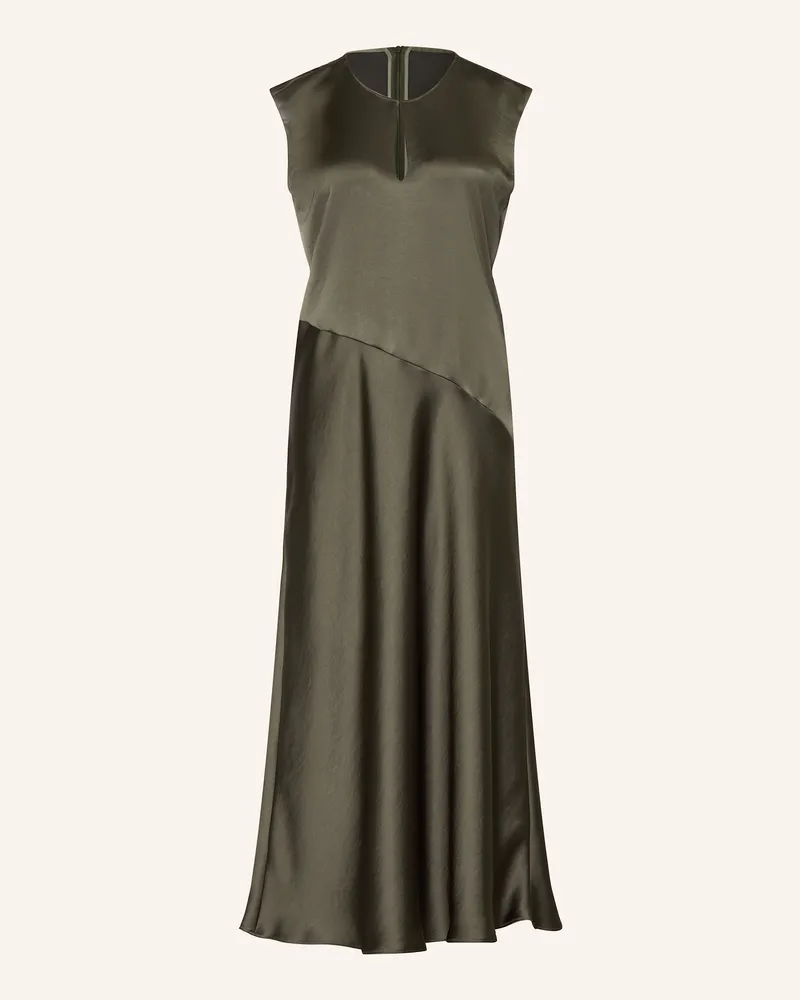 Luisa Cerano Satinkleid Khaki