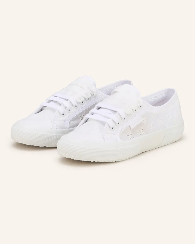 Superga Sneaker 2750 FLOWER SANGALLO Weiss