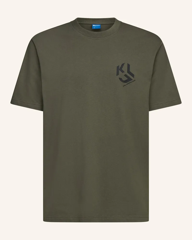 Karl Lagerfeld T-Shirt grau Grau